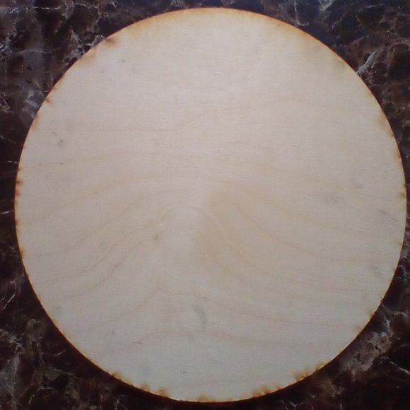 Handmade 'Be Kind' Sign 8 Inch Round Wood - Picture 4 of 4